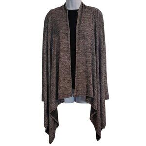 Michael Lauren Cardigan Top Size Small New Gray Stretch Luxury Loungewear Soft
